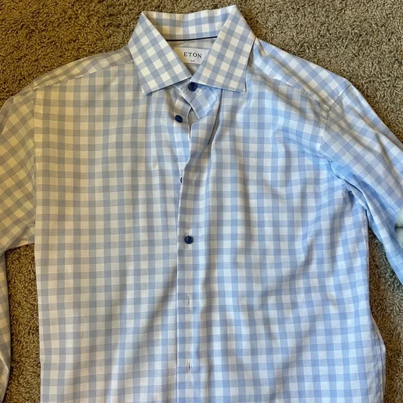 Eton | Shirts | Mens Eton Slim Fit Dress Shirt | Poshmark Eton | Shirts | Mens Eton Slim Fit Dress Shirt | Poshmark
